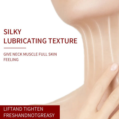 Neck cream container with roller applicator, 120g formula for neck moisturising