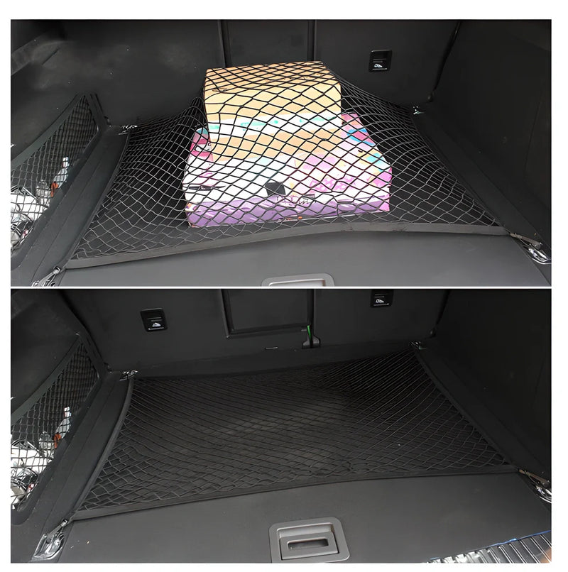 Hhomeenjoy Spacious Car Trunk Organizer - 40cm x 90cm Nylon Net