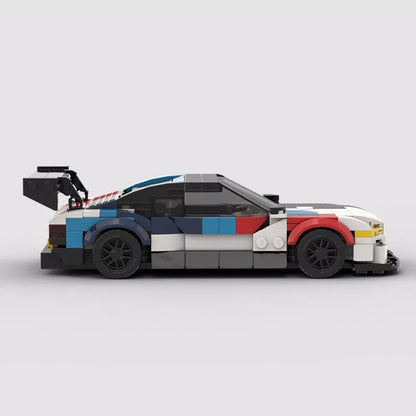 MOC Building Blocks Compatible with M4GT3 Racing Car for Youth Assembly