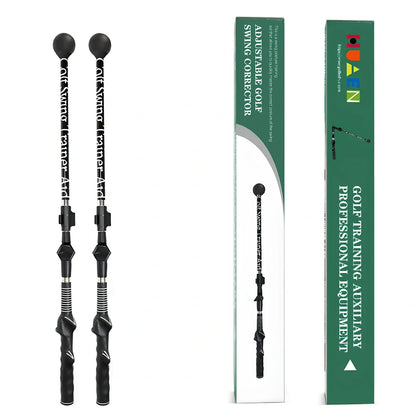 Blue golf swing training aid with shoulder cushion and adjustable angle mechanism for posture correction