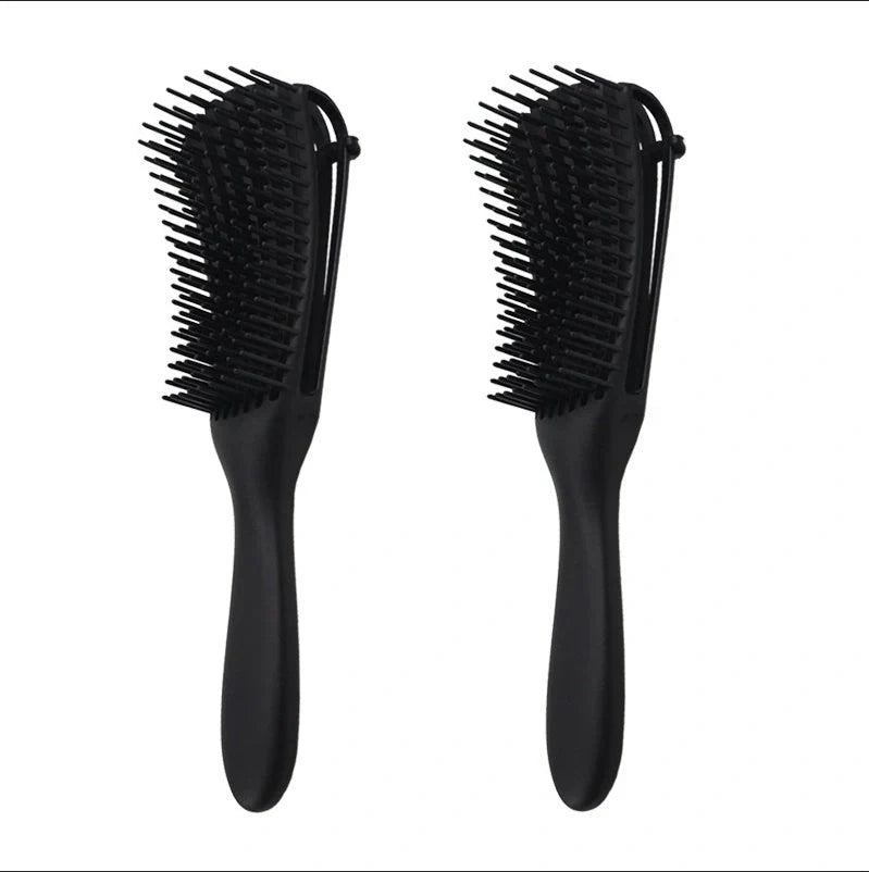 Knotted Haircut Massage Octopus Curling Comb in various colors for gentle detangling and scalp massage