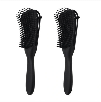 Knotted Haircut Massage Octopus Curling Comb in various colors for gentle detangling and scalp massage