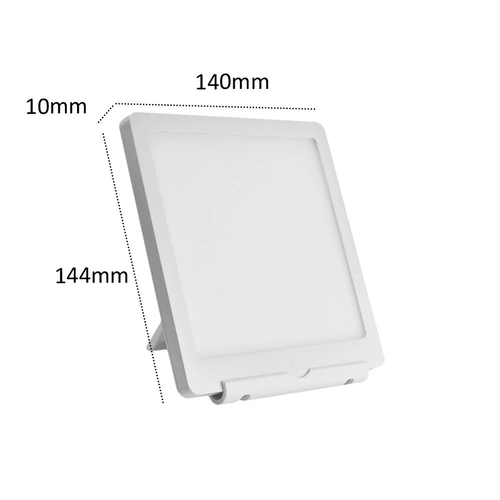 Solar Light Therapy Lamp with adjustable brightness settings for mood enhancement