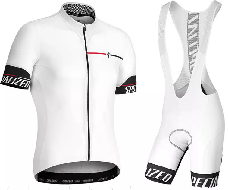Men's and women's summer cycling short sleeve suit with UV protection