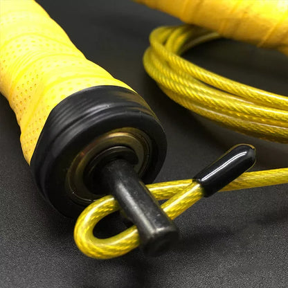 PROCIRCLE sweat-absorbent foam skipping rope with smooth bearing system in multiple colors