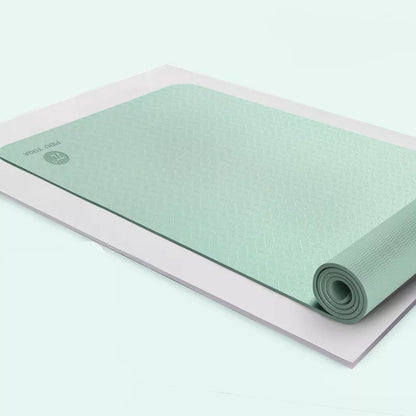 Pido TPE yoga mat in selected color, perfect for beginners with non-slip surface