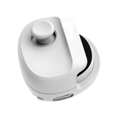 Black and white USB game controller with 8.8cm dimensions and ABS plastic construction