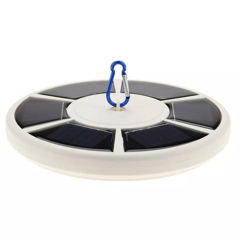Outdoor solar flagpole lamp with 26LED for camping and tents