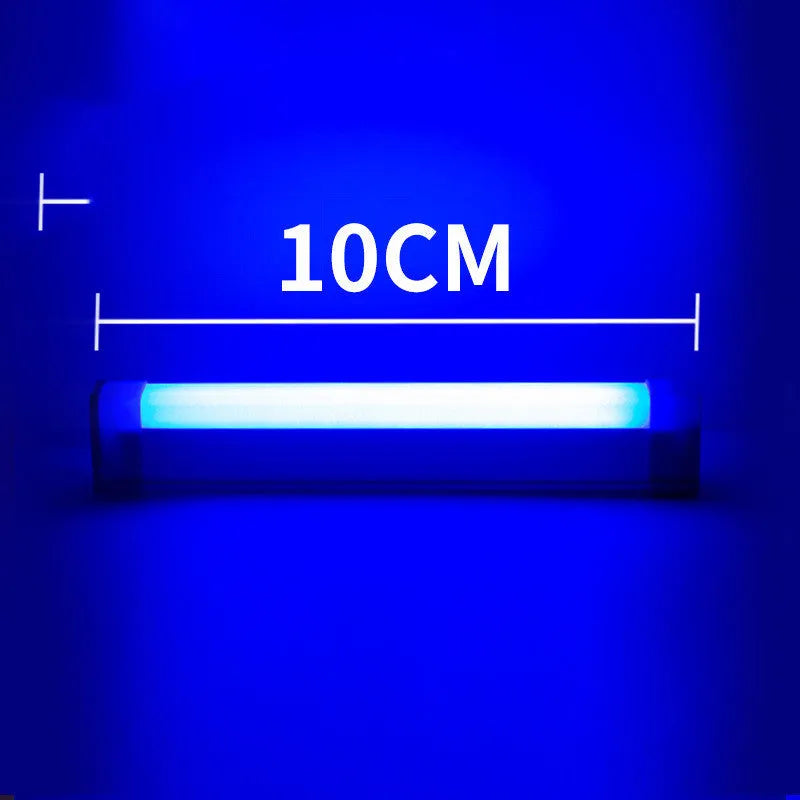 Rechargeable LED Night Light Tube for Dormitory Bedrooms and Photos - Blue, Purple, or White Dimmable Stick Light with USB Plug - 17cm, 32cm, or 52cm Sizes Available