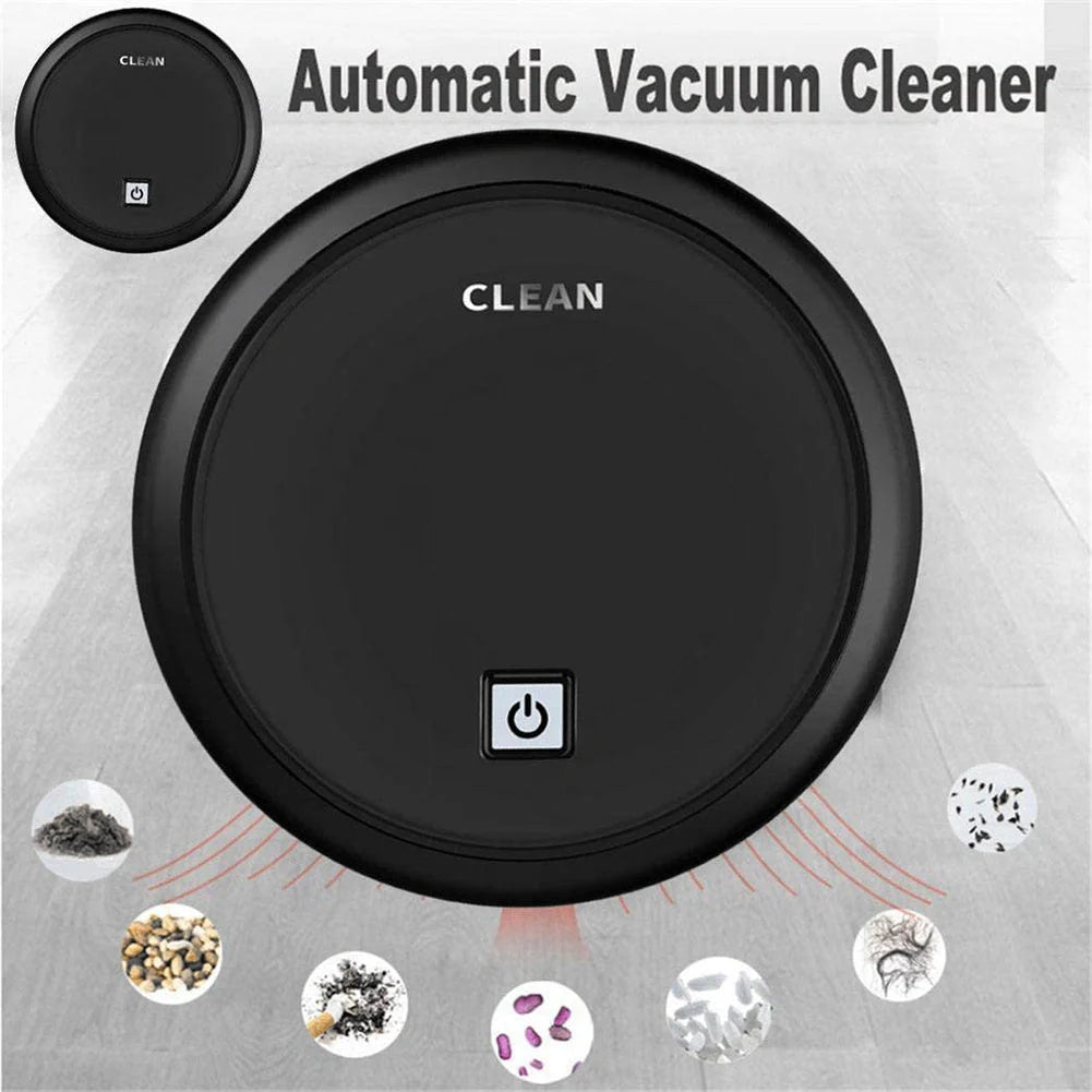 3-in-1 Robot Vacuum Cleaner with smart sensors and 1800Pa suction