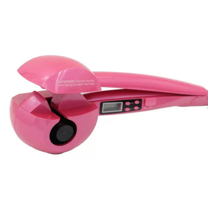 Ceramic pear flower perm styler with adjustable settings for perfect curls