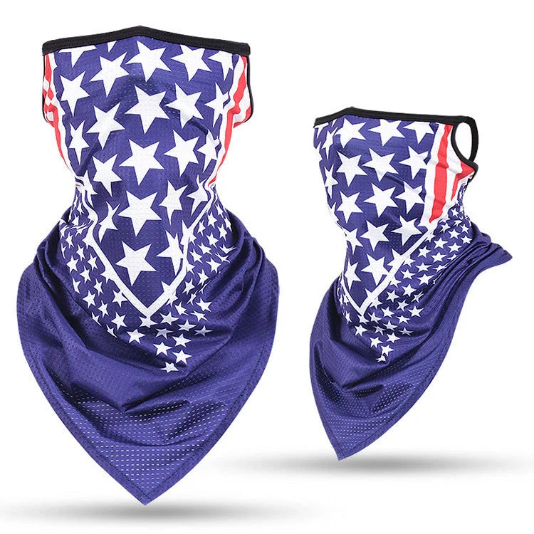 Breathable Face Guard Thin Tubular Ring Scarf in various colors for sun protection