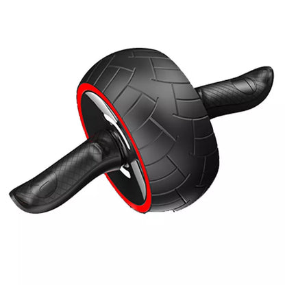Black Abdominal Wheel Rebound Roller for core strength exercises