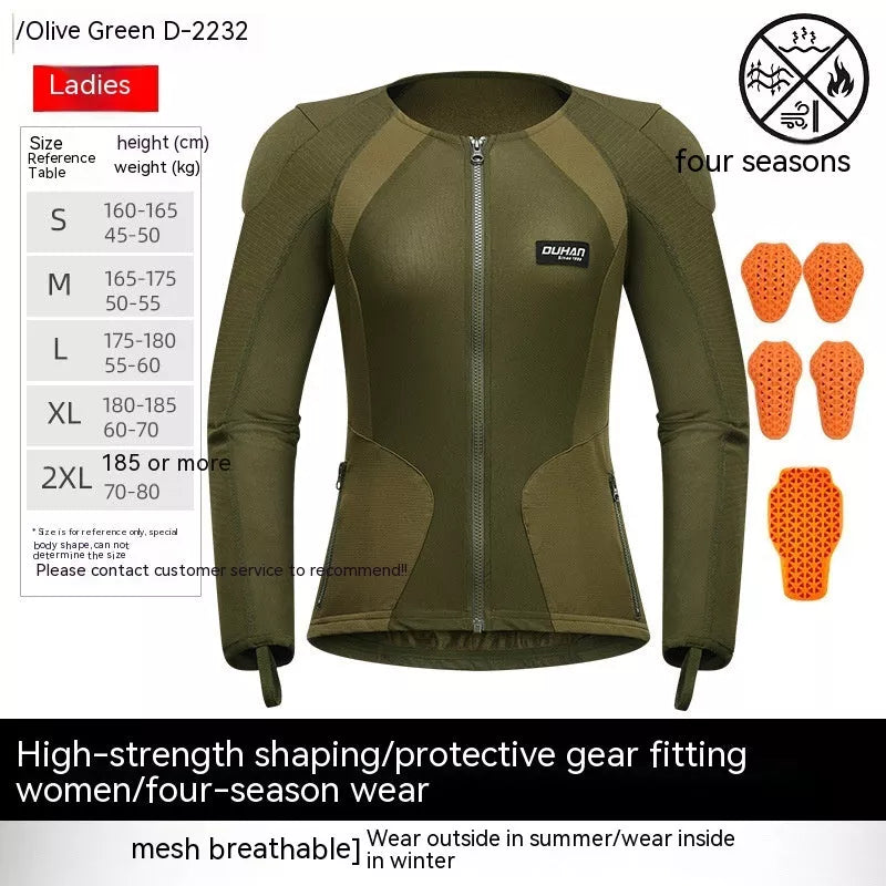 Tension Motorcycle Drop-resistant Protective Gear in various colors and sizes