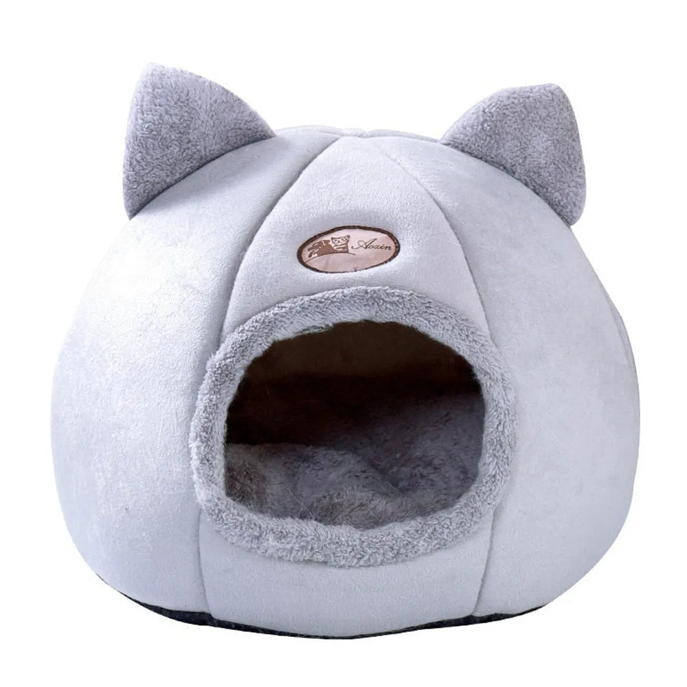 L size 36cm cube fully enclosed cat sofa bed with removable cushion