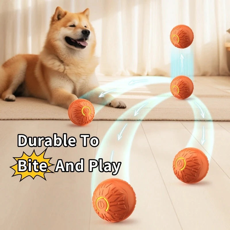Automatic Pet Jumping Ball for Dogs - Vibrant Colors, Durable Construction, and Interactive Features for Engaging Playtime