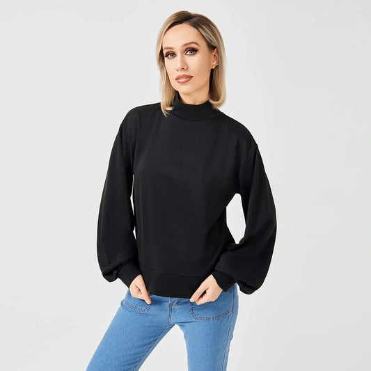 Ultra-soft women's fleece sweatshirt in various colors for stylish comfort