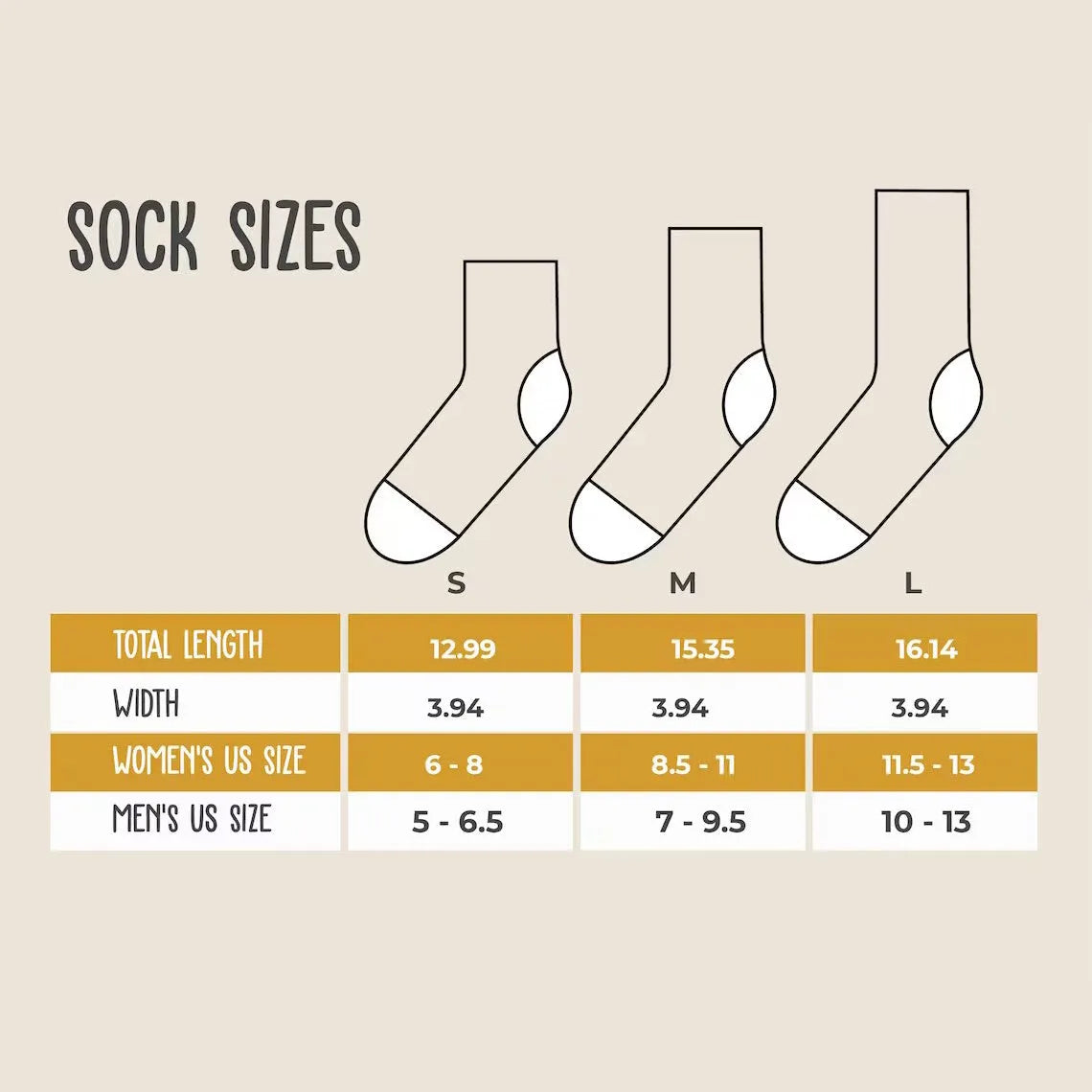 Personalised mid-calf photo socks with printed cartoon designs in multiple colour options