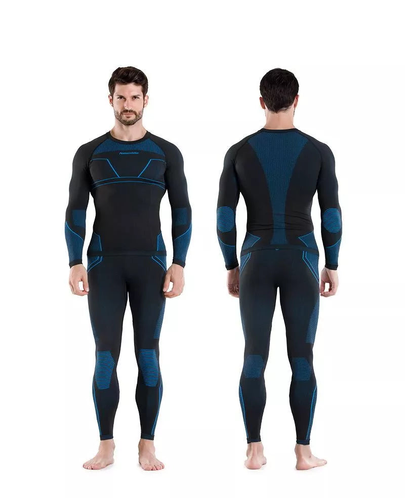 Naturehike Quick-drying underwear suits for men and women in black and grey or red options