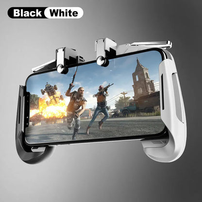 AK16 colourful extendable mobile phone gamepad with L1R1 triggers on an adjustable clamp