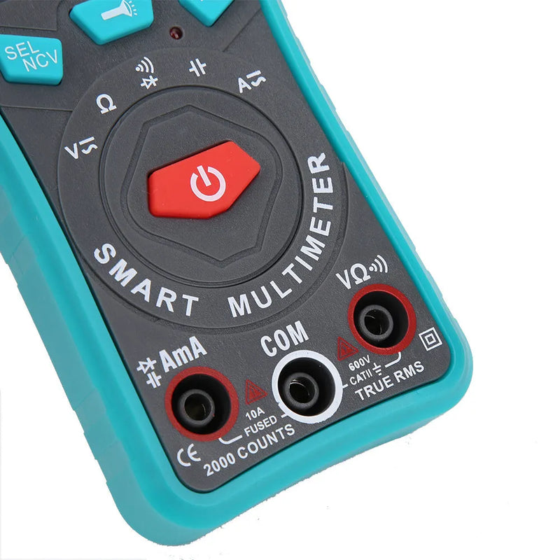 Digital multimeter, automatic-ranging, high-precision, universal meter with burn-proof protection and a high-definition backlit LED display for clear readings in hydropower engineering and electrical work.
