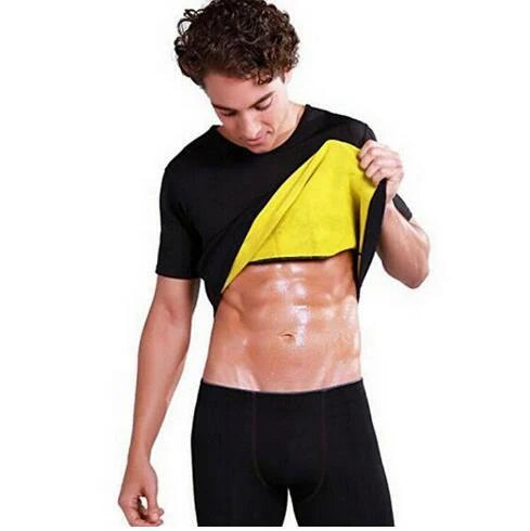 Men's Slimming Neoprene Workout Shirt for enhanced weight loss and fitness
