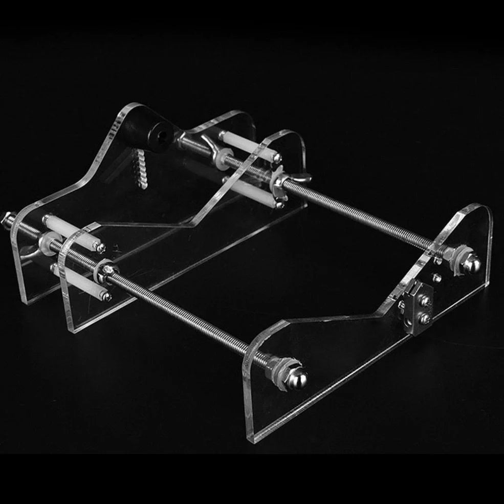 DIY glass bottle cutter tool with adjustable stand for cutting 0.5-2 inch diameter bottles to 5 inch length