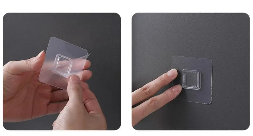 Automatic toothpaste dispenser with motion sensor and LED light in blue, grey or pink colours mounted on bathroom wall
