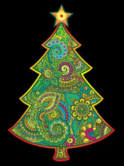 Animal Puzzle Craft Hub A3 Size Wooden Box for puzzle storage and organization