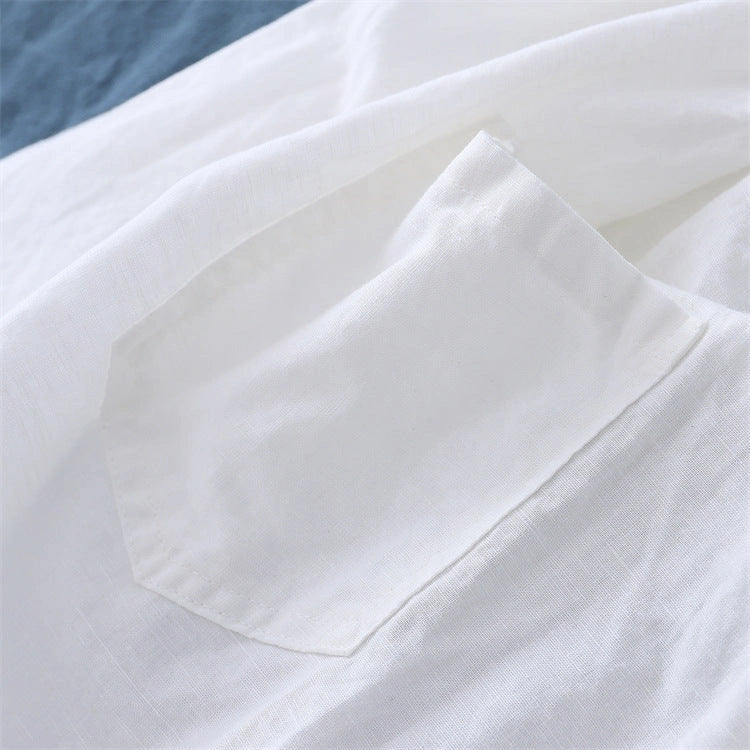 Women's Linen Cotton Bloomers in four colors – Dark Coffee, Dark Green, Plain White, Jet Black