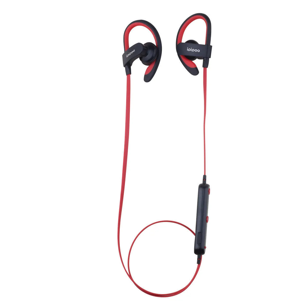 Wireless sports headphones in blue colour with earplug design for running and fitness