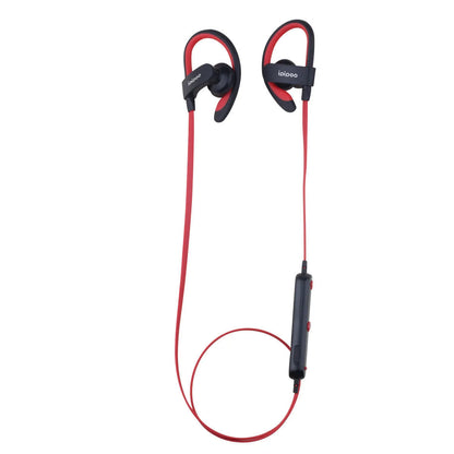 Wireless sports headphones in blue colour with earplug design for running and fitness