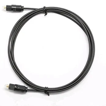 OD2.2 slim optical digital audio cable with Toslink connectors for home cinema and hi-fi systems.