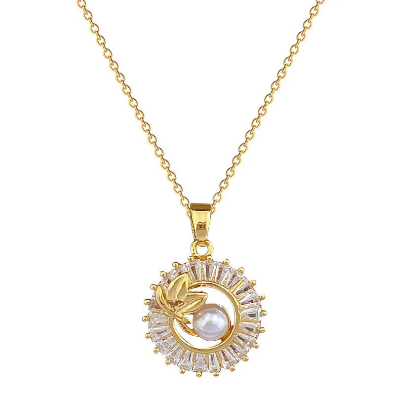 Geometric crystal jewelry set including necklace, earrings, and ring with square-shaped design and sparkling crystals