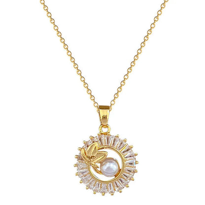 Geometric crystal jewelry set including necklace, earrings, and ring with square-shaped design and sparkling crystals