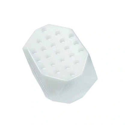 Compact Jaw Training Device in grey, black, and white, made from safe food-grade silicone for daily facial muscle training.