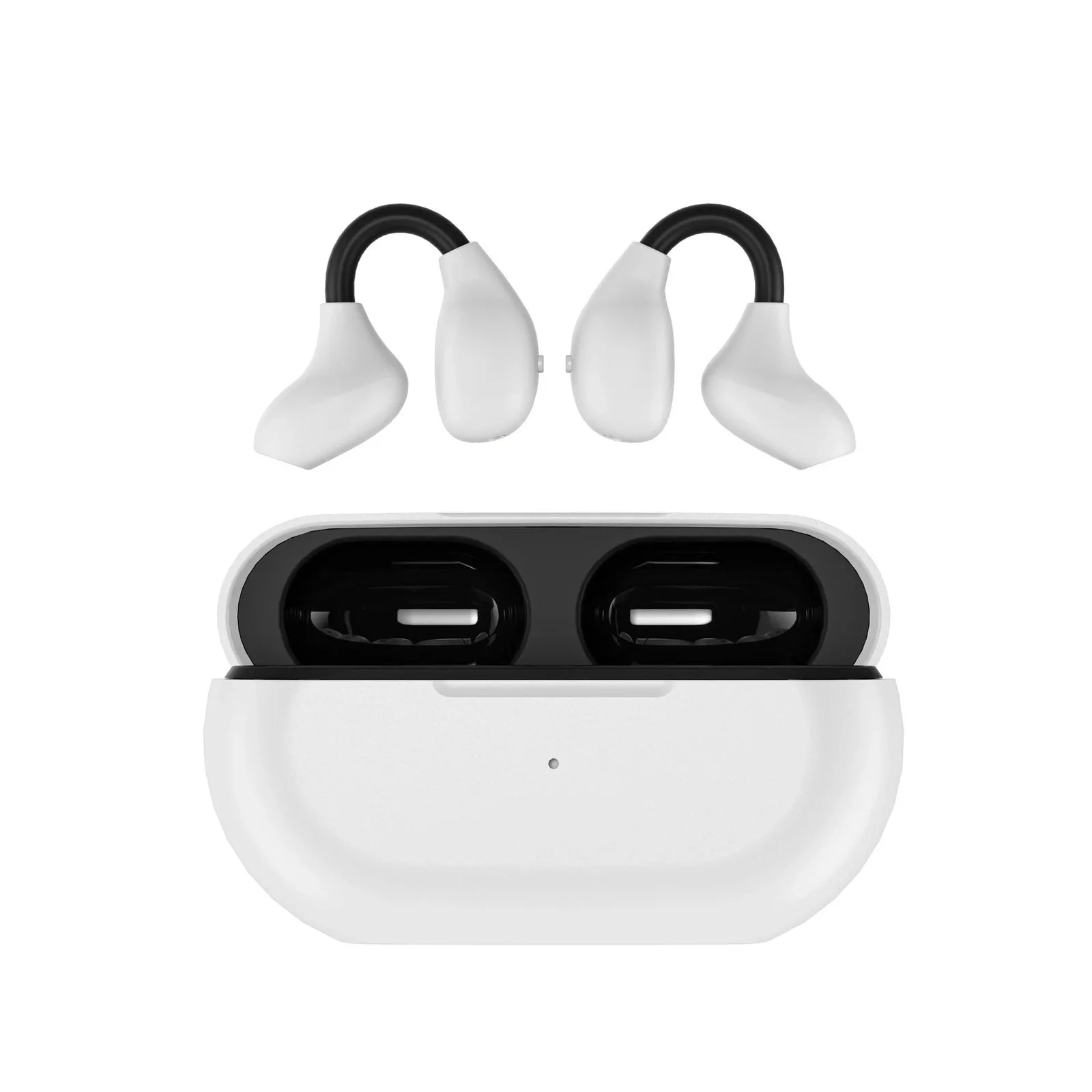 Wireless Bluetooth sports headset with clip ear design in multiple colours