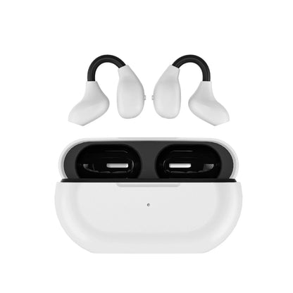 Wireless Bluetooth sports headset with clip ear design in multiple colours