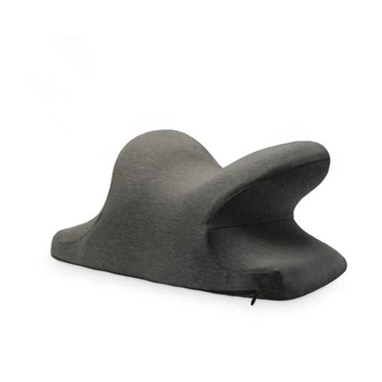 Ergonomic memory foam nap pillow with unique 'butterfly' shape design for comfortable desk or classroom power naps