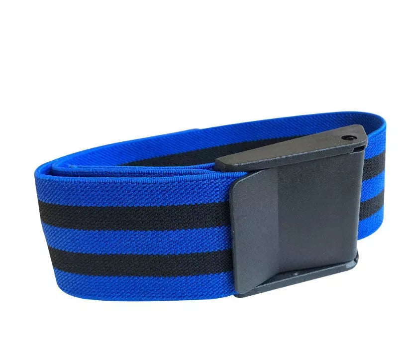 Blood Flow Restriction Training Belt with natural latex wire elastic band for effective workouts