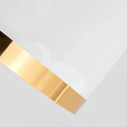 Modern vertical floor lamp with adjustable height for reading, iron body with fabric shade