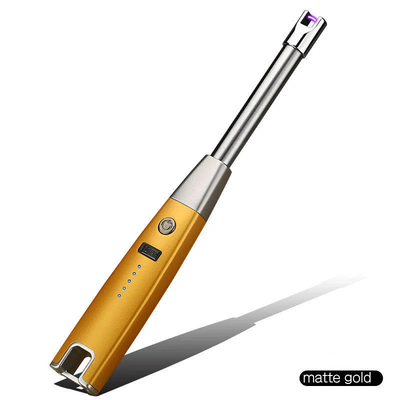 USB Charging Plasma Windproof Igniter in multiple colors for camping and outdoor use