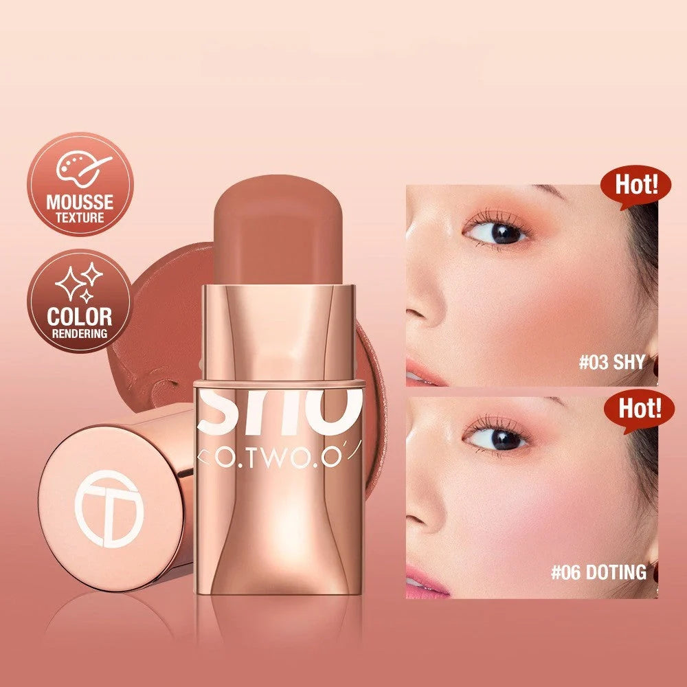 Vital Smooth Blush Cream in six shades for toning and brightening effects