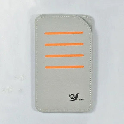 Car Card Package Store Car Sun Visor set showing four shading panels and vehicle-mounted storage bag in black colour