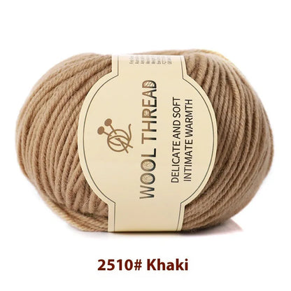 Hand-woven scarf sweater thread roll in domestic wool yarn for baby knitting projects with 10-needle compatibility