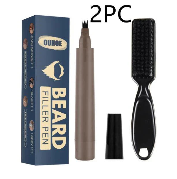 Premium beard pencil for flawless facial hair styling and filling in patchy, thin beards