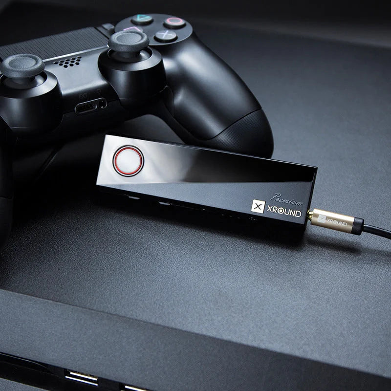 XPUMP 3D Smart Surround Sound Engine Amplifier Sound Card with 3.5MM audio cable