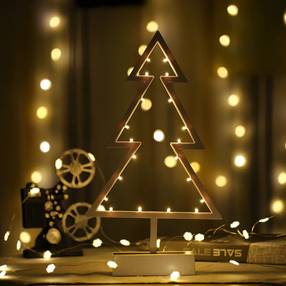 Battery-powered star night light with LED source and plastic shade for bedroom use, European style toggle switch