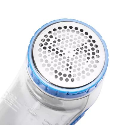 High-power fabric shaver with USB charging and stainless steel blades