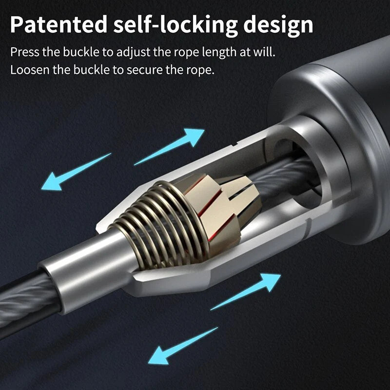 Adult Gravity Skipping Rope with weight-bearing design and ergonomic handles